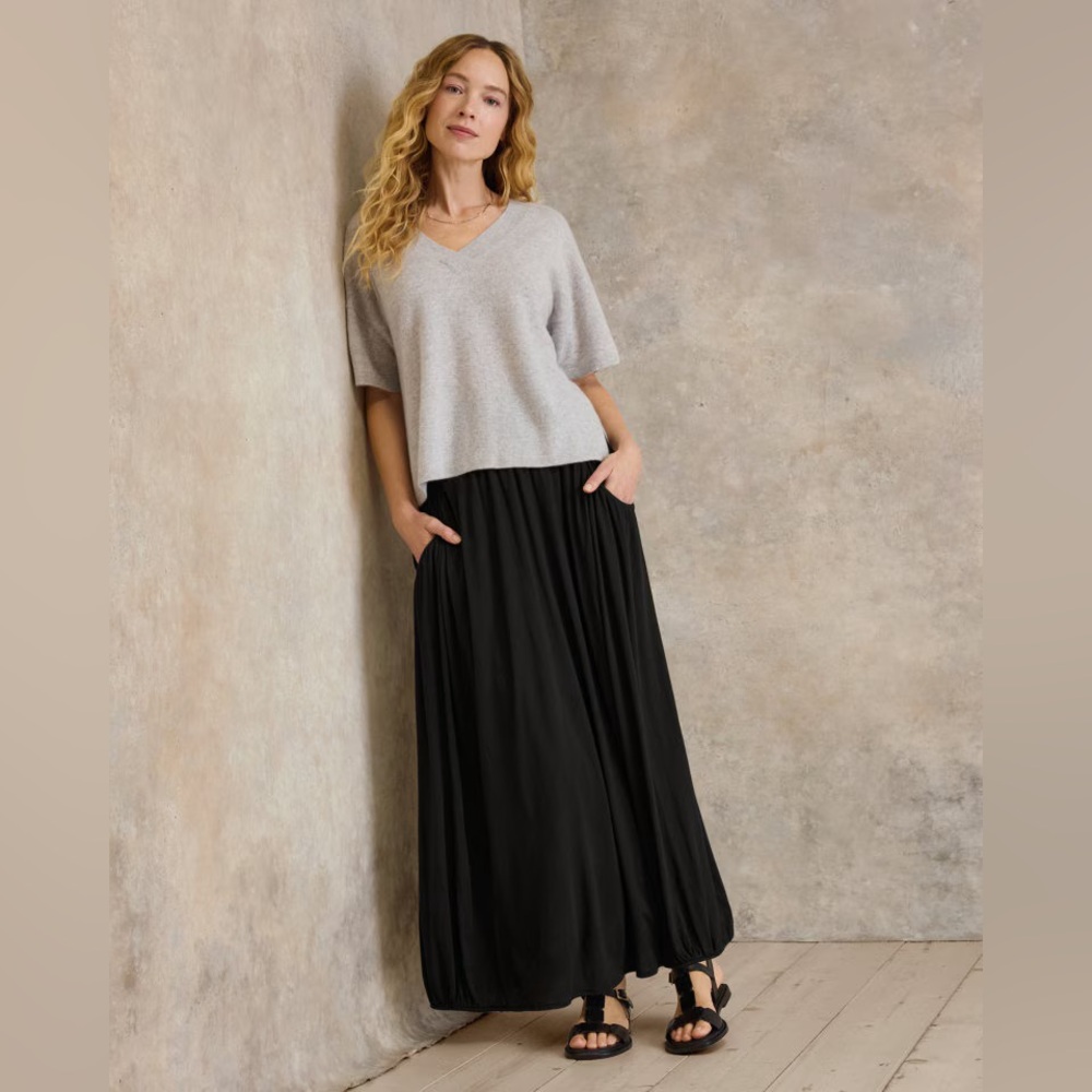 Garnet Hill maxi skirt